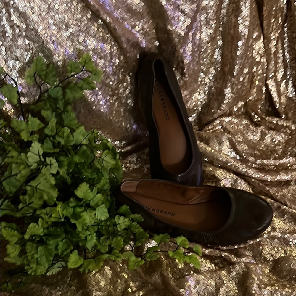 Brown Leather Flats
